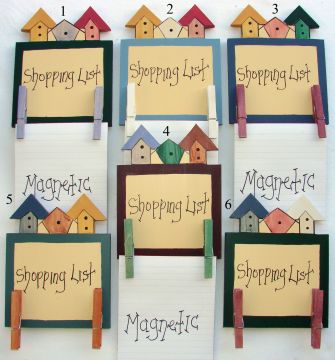 Birdhouse Shopping List