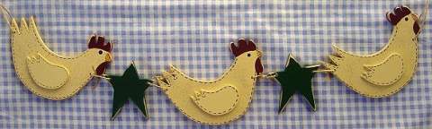 Chook and Star Swag