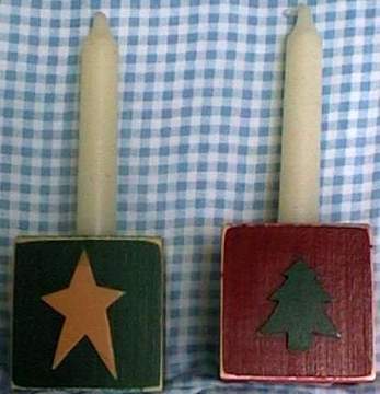 Christmas Candle Blocks