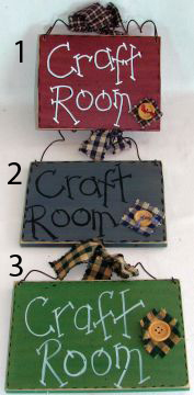 Craft Room Sign