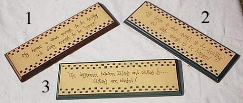 Dressed Edge Plaque