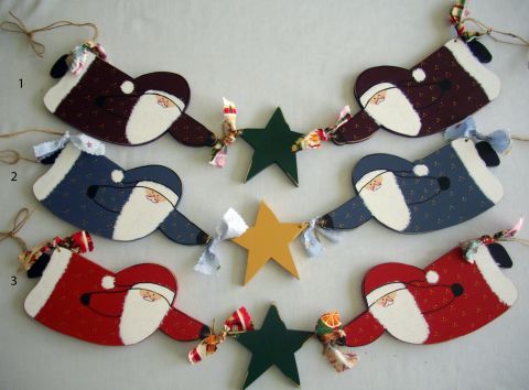Flying Santa Swag