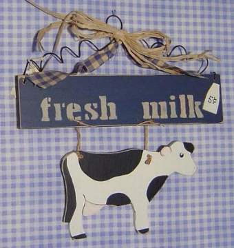 Fresh Milk Plaque