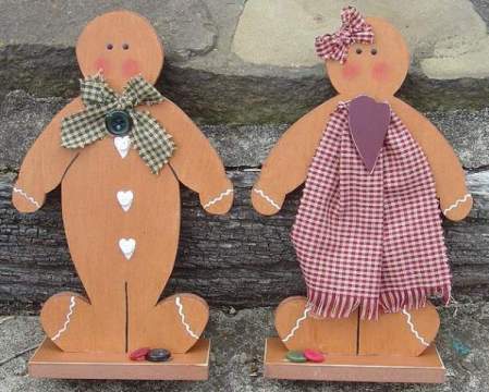 Gingerbread Boy & Girl