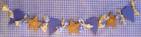 Heart & Star Swag