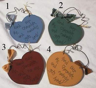 Heart Plaque