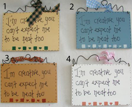 I'm Creative Plaque