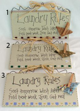 Laundry Rules