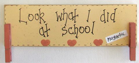 Look What I Did At School Magnetic