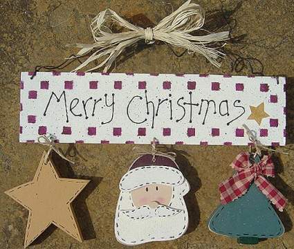 Merry Christmas Sign