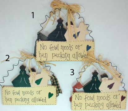 No Fowl Moods/Hen Pecking