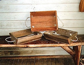 Rustic Trug Tray
