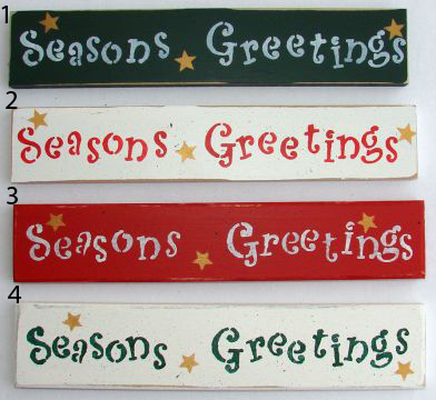 Seasons Greetings Block