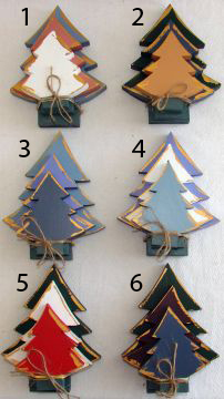 Set of 3 Christmas Trees