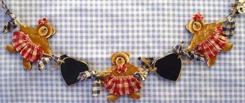 Teddy and Heart Swag