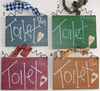 Toilet Sign