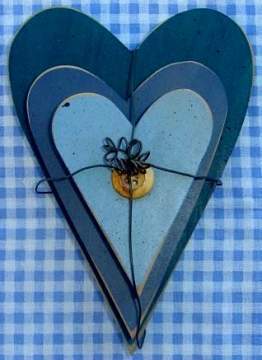 Wire Tiered Hearts